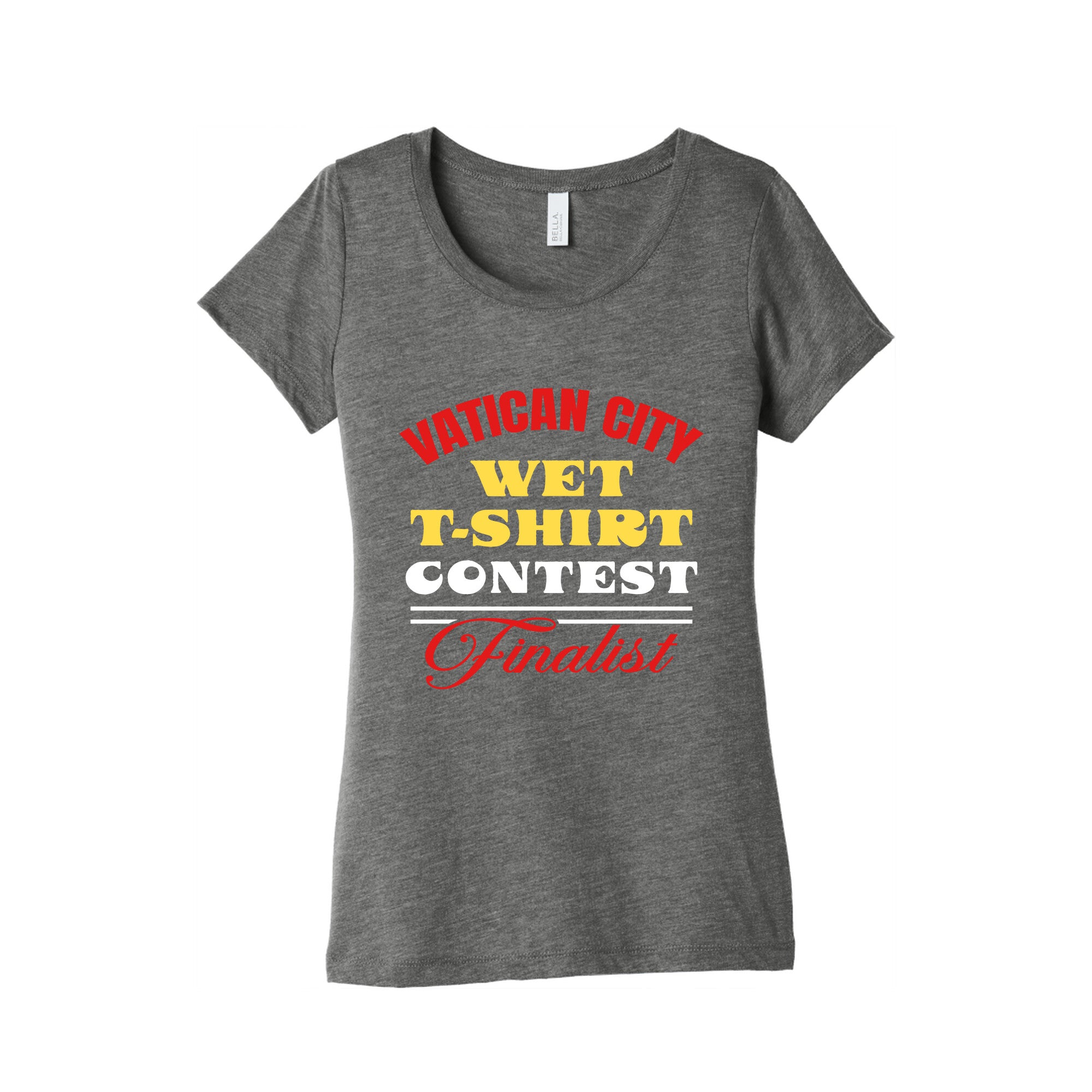 Vatican Wet T Shirt Contest Womens Triblend Tee